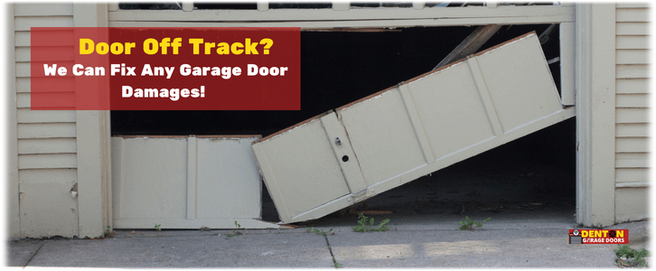 Garage Door Off Track Denton TX (940) 283-7838